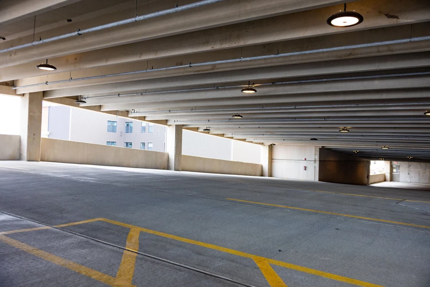 Commercial concrete leveling project photo 1